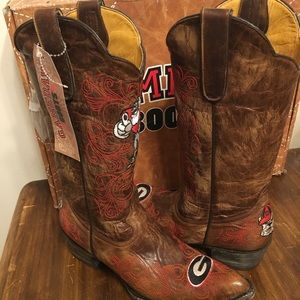 Game Day Boots Georgia Bulldogs